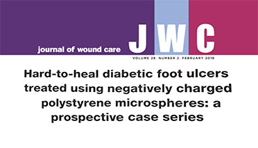 Hard to heal diabetic foot ulcers